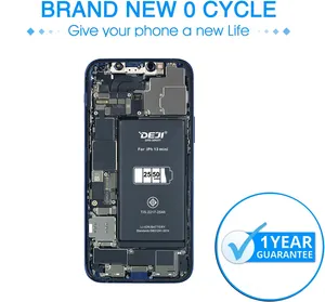 100% 交換用の新しい電話バッテリーiPhone13ミニバッテリー