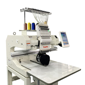 <span class=keywords><strong>Maquina</strong></span> de bordado de una cabeza máquina de bordado logotipo computarizado sombrero camiseta plana máquina de bordado 15 agujas máquina a Broder - Product Image 1