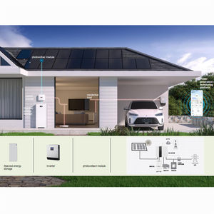 Paquete de Baterías Solares Apilables de 15KWH a <span class=keywords><strong>Precio</strong></span> de Mayoreo, Estación de Energía Solar para Almacenamiento de Energía en el Hogar con Almacenamiento de Batería - Product Image 4