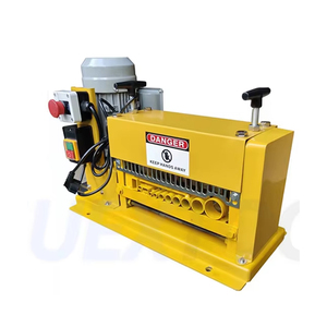 Machine de recyclage de fil de cuivre 220 V, dénudeur de câbles 38 mm à 11 trous, équipement portable de décapage de fils - Product Image 1