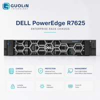 Original New Dell PowerEdge R7625 2U Rack Server Dual AMD EPYC 9004 DDR5 NVMe 24-Bay High-Density Enterprise Server