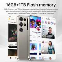 Teléfono Móvil Inteligente S25 Ultra 16+1TB con Pantalla Grande de 7.3 Pulgadas, 5G Global, Android 14