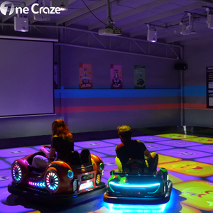 Système de projection interactive au sol en PVC personnalisé pour défi de course immersif, jeu de karting et de voitures tamponneuses pour parc d'attractions - Product Image 3