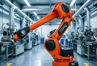 Bras robotisé industriel COMAU 7-1.4 à 6 axes, haute précision et automatisation fiable