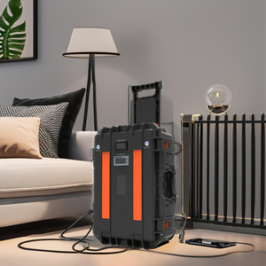 Station d'alimentation portable haute capacité 3000W 3840Wh, batterie LiFePO4, générateur solaire pour l'alimentation domestique - Product Image 2
