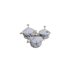 Ensemble de marmites en acier inoxydable isolées à double paroi pour restauration d'hôtel et de restaurant - Product Image 6