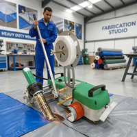 [Haute qualité] Machine de soudage à Air chaud bon marché Machine de soudage à Air PVC à vitesse rapide pour le soudage de bannière/bâche TPO
