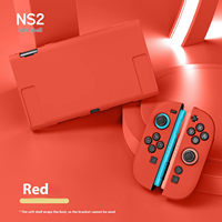 Coque souple mate en TPU pour Nintendo Switch 2, coque fendue pour console NS2, base de chargement enfichable, accessoires de jeu de protection
