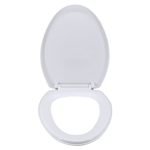 Siège de <span class=keywords><strong>toilette</strong></span> en plastique de haute qualité en forme de V à fermeture lente XJ-722, accessoire de salle de bain, couvercle de <span class=keywords><strong>toilette</strong></span> - Product Image 4