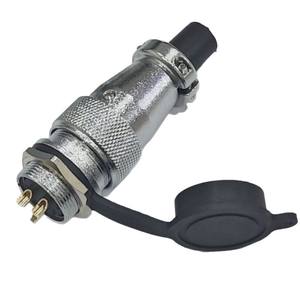 Prise et fiche d'aviation WS20 2P3P4P5P en alliage de cuivre et de zinc plaqué or et chrome pour remplacement et réparation - Product Image 1