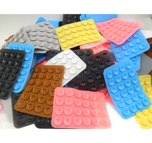 Support de téléphone portable en silicone à ventouse pour une utilisation mains libres, poignée adhésive pour téléphone portable, support miroir anti-stress pour selfies et vidéos - Product Image 4