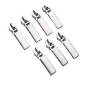 5 # sơn màu tự động khóa dây kéo thanh trượt với ngón tay cái <span class=keywords><strong>puller</strong></span> cho quần áo - Product Image 6