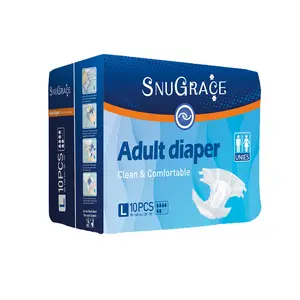 Good quality adult diaper oem customized disposable adult diaper supplier cheap price diapers for adult