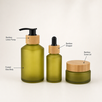 Pot de masque facial écologique OEM 15/30/50/100g, pot de soin de la peau personnalisé avec couvercle en bois