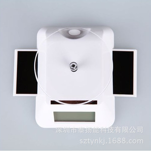 Solar Powered Jewelry <b>Display</b> Stand 130x100x50mm ABS Material Rotating Showcase For Jewelry Presentation - Product Image 3