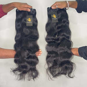 ผมตรงลอนสำหรับคนแต่งหนังกำพร้าจากกัมพูชาผมมนุษย์ผมตรงผมถักเปีย - Product Image 2