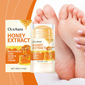 Vente en gros Extrait de miel Crème mains pieds nourrissante adoucissante exfoliante pour les pieds secs crevassés - Product Image 2