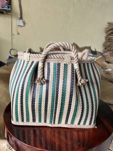 Durable High Quality Cotton Rope Cord <b>Woven</b> Linen Home Office <b>Storage</b> <b>Basket</b> for Daily Use - Product Image 4