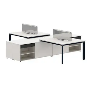 2023 Workstation Desk Office Furniture For 4 Seat Office Workstation