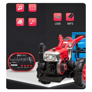 Voiture électrique pour enfants Samtoy Simulation 12V, batterie, 4 roues, conduite électrique, <span class=keywords><strong>tracteur</strong></span> à monter pour enfants - Product Image 3