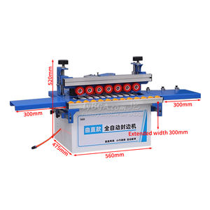 ماكينة تطويق الحواف الأوتوماتيكية المقوسة والمستقيمة المخصصة ، حافة عريضة وطويلة للغاية وعرض حافة 6-60 - Product Image 3