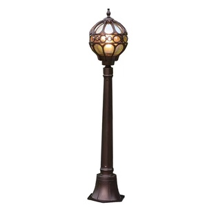 Aluminum Outdoor Lawn <b>Light</b> <b>LED</b> 2700K Warm White IP65 Water-Resistant Glass Shade Garden Lamp Post Solar Powered <b>Motion</b> <b>Sensor</b> - Product Image 1