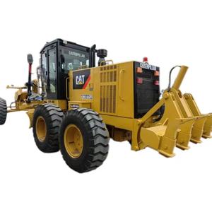 รถเกรดเดอร์มือสอง Caterpillar 140K นำเข้าจากญี่ปุ่น น้ำหนัก 17 ตัน พร้อมใบมีดเต็มรูปแบบ ยางสำหรับงานหนัก เหมาะสำหรับงานก่อสร้างถนน มีสินค้าพร้อมส่ง - Product Image 1