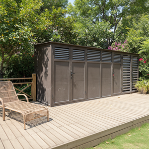 Imperméable, résistant au soleil, écologique, durable, multifonctionnel, robuste, en alliage d'aluminium avec revêtement en poudre, moderne, facile à assembler - Product Image 1