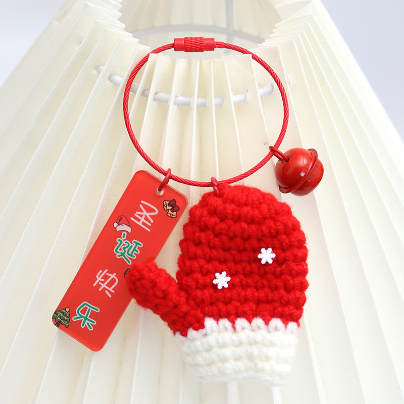 Boucle métallique pour gants de Noël