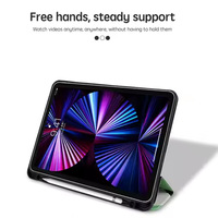 Étui pour tablette JOYPORODO à motif kawaii, pliable en 3, pour iPad 7e/8e/9e génération, iPad Pro 10,5 pouces, iPad Air3, design mignon pour enfants et filles