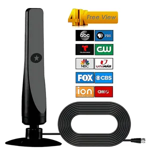 New Mini Hdtv Aerial Indoor Digital TV Antena High Quality Long Mile HD TV Antenna