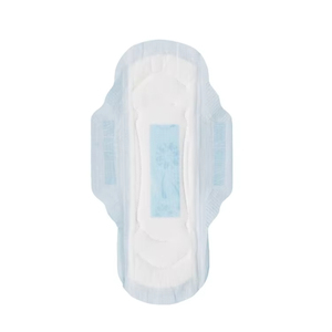 Super Absorbant Confortable Fait de Bambou Papier Soins Personnels Japon Jetable Bleu Bande D'impression Serviettes Hygiéniques pour Femmes - Product Image 2