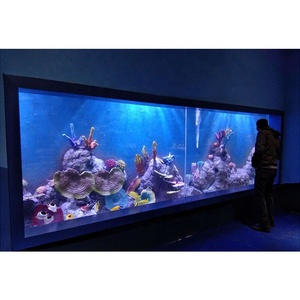 Promotie Rechthoekige Grote Acryl Achtergrond 200 Gallons Kunstmatige Vissentank <span class=keywords><strong>Aquarium</strong></span> - Product Image 1
