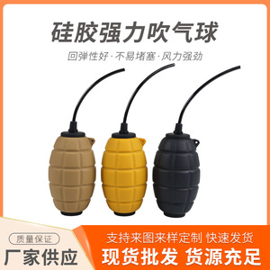 Silicone Air Blower With Slim Tube For Camera Lens Deep Cleaning Black - Product Image 5