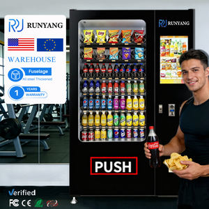 Máquina Expendedora Combinada de Bebidas Frías y Aperitivos RUNYANG con <span class=keywords><strong>Apple</strong></span> <span class=keywords><strong>Pay</strong></span>, Máquina Expendedora de Alimentos y Bebidas - Product Image 1