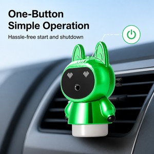 Car Air Vent Fragrance <strong>Diffuser</strong> Vibration Sensing Auto <strong>Spray</strong> for Car Interior Decoration Fits All Air Outlets for Car Use - Product Image 1