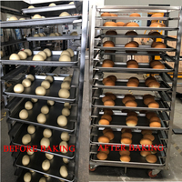 Machines à four rotatif pour en-cas pour les usines alimentaires Équipements de boulangerie Prix de gros Four à pâtisserie pour la cuisson du pain Four à gaz