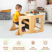 Tabouret-échelle pliable pour enfants, aide de cuisine, tour d'apprentissage Montessori pour l'observation et l'éveil des tout-petits