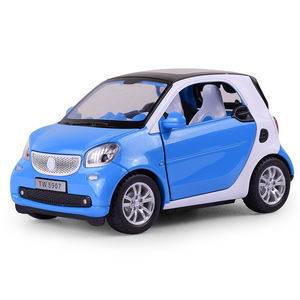 Vendita calda <span class=keywords><strong>1</strong></span> <span class=keywords><strong>24</strong></span> die cast model cars collection Smart model pull back car toys for kids - Product Image 4