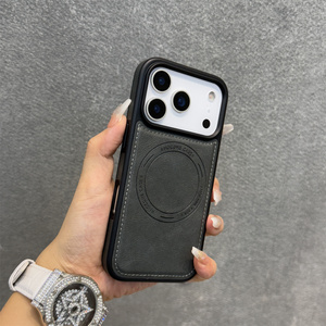 Da từ tính cho trường hợp điện thoại cho Apple cho iPhone 17 Pro Max 16 Pro cảm giác tiên tiến 15 kinh doanh 14 Vụ Nổ 13 di động - Product Image 1