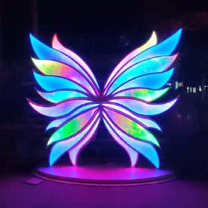 Lumière LED Motif Papillon Lumineux Imperméable de Haute Qualité Senzhao pour Centre Commercial Extérieur, Parc, Rue, Hôtel - Product Image 1