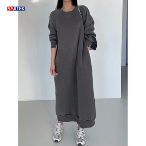 Abiti in Pile Personalizzati per Donna, Vestiti con Cappuccio a Maniche Lunghe di Alta Qualità - Product Image 5
