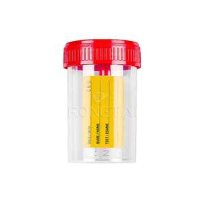 RONGTAI laboratuvar dışkı numune toplama fincan çin fabrika 30/40ML bireysel steril dışkı toplama konteyner ile etiket - Product Image 6