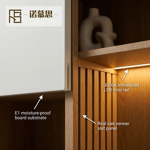 Custom Size Solid Wood Modern Luxury TV <strong>Cabinet</strong> <strong>Wall</strong> Mounted TV Stand <strong>Display</strong> <strong>Cabinet</strong> for Living Room Bedroom - Product Image 2
