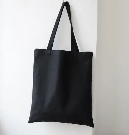 กระเป๋าสีดำเปล่า ขนาด 31*36 ซม.