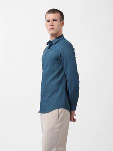 Camisa Casual de Manga Larga para Hombre, Diseño Elegante y Entallado para Profesionales de Oficina, Viajes de Negocios, Reuniones y Moda Diaria - Product Image 5