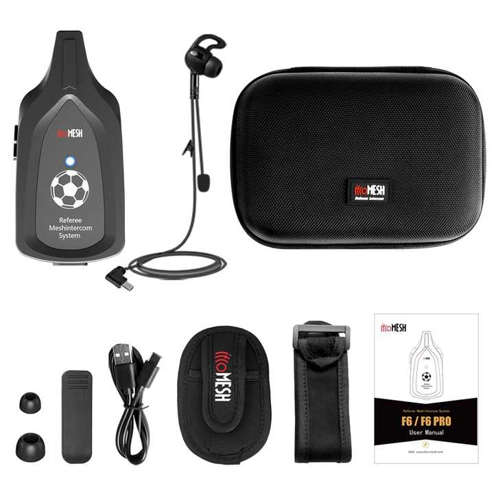 EJEAS football for soccer referee f6 communication