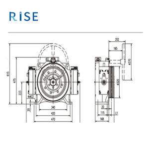 वृद्धि मोनोडेरी उच्च गुणवत्ता वाली नई गियरबॉक्स लिफ्ट मशीन Mc200 - Product Image 5