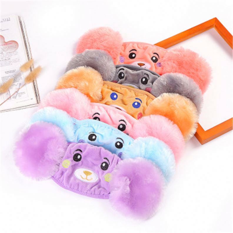 Зимние наушники из натурального меха ягненка для детей и взрослых