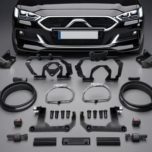 Support de fixation pour module adaptateur de cadre de phare Sanvi, compatible avec d'autres accessoires de phare pour Porsche 718 2016-2021, style LED - Product Image 2